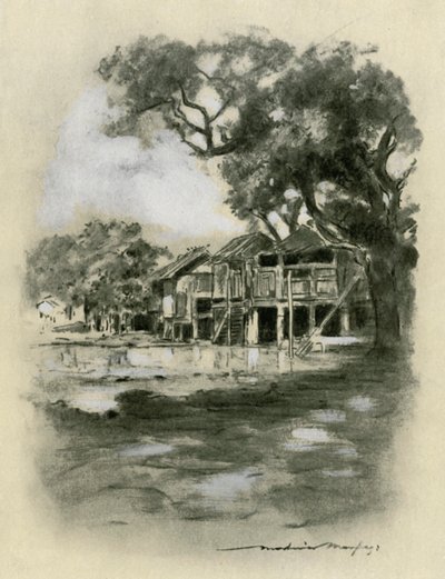 Un village de campagne - Mortimer Ludington Menpes